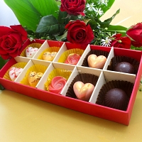 Romantic Handmade Chocolate Box
